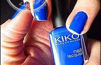 Kiko : vernis Electric blue n°336, le bleu Majorelle accessible à toutes