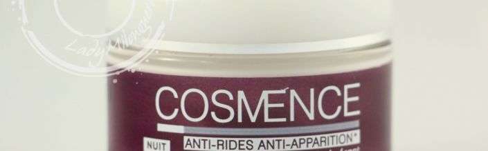 Cosmence : soin de nuit anti-rides anti-apparition